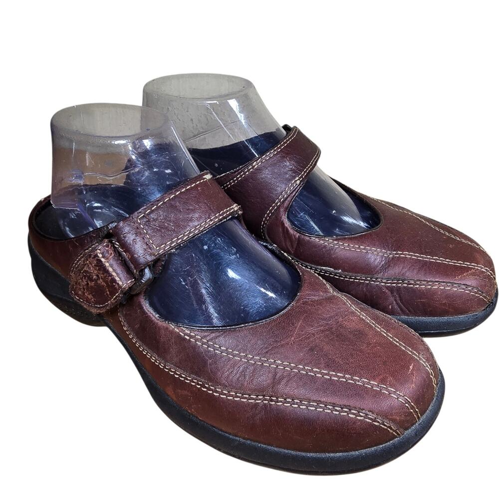 Merrell Topo Clutch Deep Mahogony Womens Slip on Mules Size US 7 Comfortable